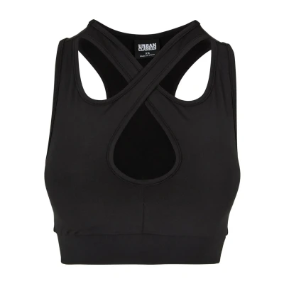 Abbildung von Urban Classics Crossed Bustier, Damen, Größe: XL, Black