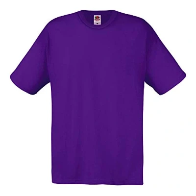 Abbildung von Fruit of the Loom T Shirt &#039;Original T&#039; / Purple, S