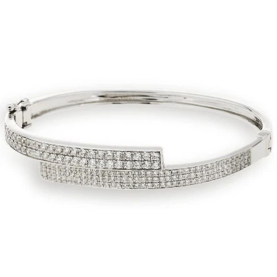 Abbildung von Orphelia Damen Armreif 925 Sterling Silber rhodiniert Zirkonia weiß ZA 1870