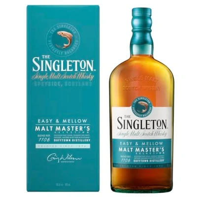 Abbildung von The Singleton of Dufftown Malt Master&#039;s Selection Single Scotch Whisky mit Geschenkverpackung handgefertigt auf schottischem Boden 40% vol 700ml Einzelflasche