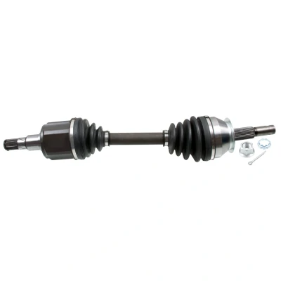 Abbildung von FEBI BILSTEIN 183653 Antriebswelle Vorderachse links, rechts mit Mutter NISSAN: NP300 Navara Pickup, Pritsche / Fahrgestell