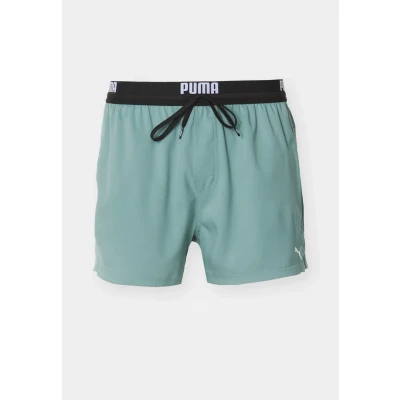 Abbildung von Puma SWIM MEN LOGO Badeshorts, Herren, Größe: XS, Dark green
