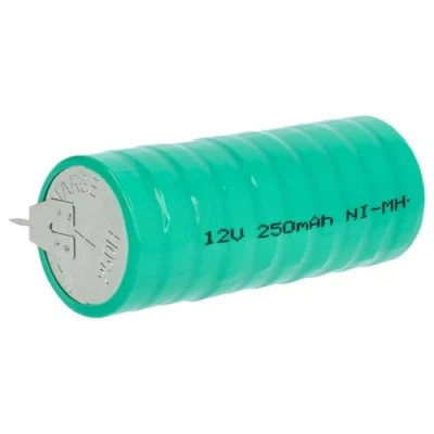 Abbildung von vhbw NiMH Ersatz Knopfzellen Akku Typ V250H 250mAh 12V kompatibel mit Modellbau Akkus, Solar Leuchten UVM.