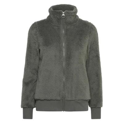 Abbildung von Oxmo Anneka Fleecejacke, Damen, Größe: Large, Grey