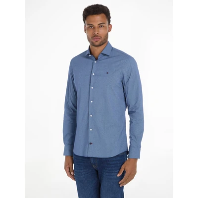 Abbildung von Tommy Hilfiger Businesshemd &quot;CL STRETCH GEO Print SF SHIRT&quot;, mit Minimal