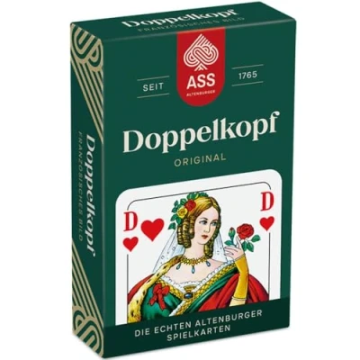 Abbildung von Cartamundi Spiel Doppelkopf, französisches Bild, in Faltschachtel