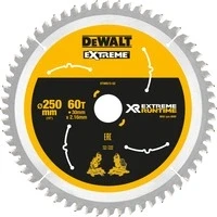 Abbildung von Kreissägeblatt XR EXTREME RUNTIME DT99573, Ø 250mm, 60Z