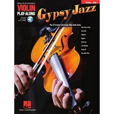 Abbildung von Gypsy Jazz: Violin Play Along Volume 80 (Hal Leonard along, Band 80): Includes Downloadable Audio 80, 80)
