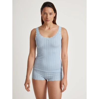Abbildung von Calida TANK Unterhemd/shirt, Damen, Größe: Medium, Arctic ice