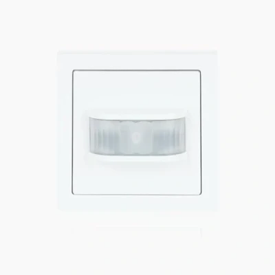Abbildung von Busch Jaeger 64762 UJ 84 Wächter Flex Komplettset mit Komfort Sensor Selectlinse und Relais Einsatz Bewegungssensor 1 Fach Studwioweiß Future Linear 2CKA006800A2987