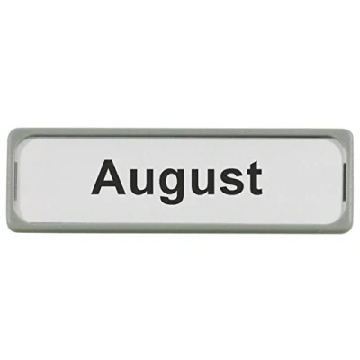 Abbildung von MAUL 65198 82 Magnetschild, Kunststoff, Maáe: 80 x 25 mm, grau