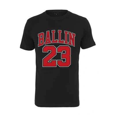 Abbildung von Mister Tee Ballin 23 Tshirt print, Herren, Größe: XS, Black