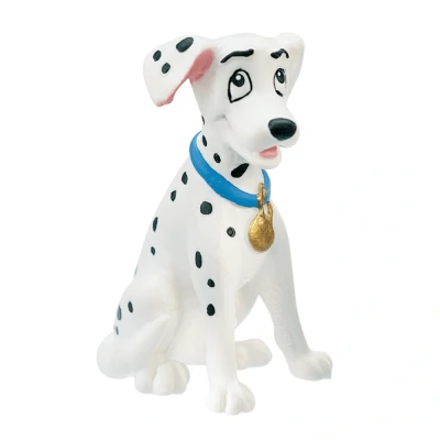 Abbildung von Bullyland 12514 Spielfigur Perdi aus Walt Disney 101 Dalmatiner, ca. 6,2 cm, detailgetreu, ideal als kleines Geschenk für Kinder ab 3 Jahren, Weiss/Opulenter Garten
