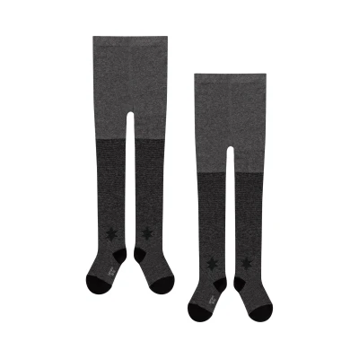 Abbildung von camano 2 PACK Strumpfhose für Kinder, Größe: 122/128, Black