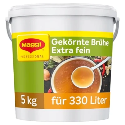 Abbildung von Maggi Gekörnte Brühe Extra fein, 1er Pack (1 x 5kg Eimer)