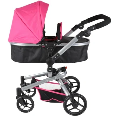 Abbildung von Black Angel 2in1 Puppenwagen Bandits and Angels