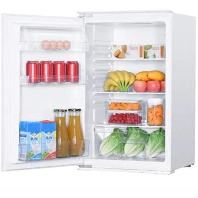 Abbildung von SCHOEPF Einbaukühlschrank KSE510A+, 88 cm hoch, 54 breit, Vollraum, LED Beleuchtung, Schlepptürtechnik
