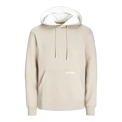 Abbildung von Jack &amp; Jones Jjelegacy Kapuzenpullover, Herren, Größe: XS, Moonbeam