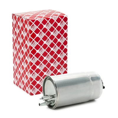 Abbildung von FEBI BILSTEIN 30757 Kraftstofffilter Leitungsfilter, ohne Filterheizung FIAT: Doblo II Kasten / Kombi, Ducato III Bus, Kombi