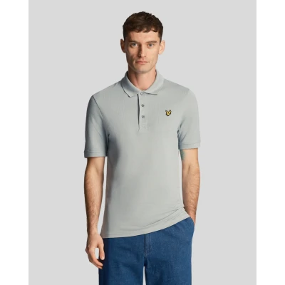 Abbildung von Lyle &amp; Scott Plain Poloshirt, Herren, Größe: XL, Slate blue