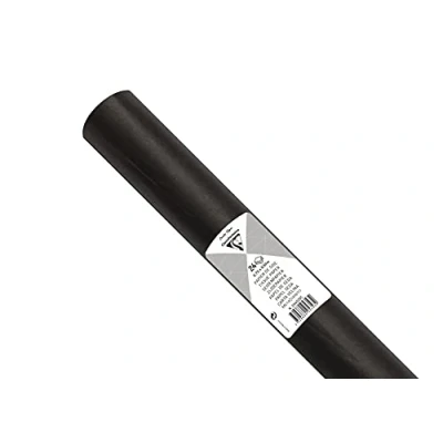 Abbildung von Clairefontaine 394029C Seidenpapier (Packung mit 24 Bögen, 50 x 75cm, 18 g/qm, ideal für Deko und Bastelprojekte) 1 Pack, schwarz