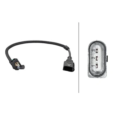Abbildung von HELLA 6PU 013 122 881 Impulsgeber 3 Hallsensor VOLKSWAGEN: Polo IV Schrägheck, SKODA: Roomster, Fabia 2 Combi, Schrägheck