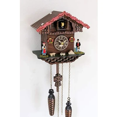 Abbildung von Clockvilla Hettich Uhren Wanduhr Kuckucksuhr aus dem Schwarzwald Schwarzwaldhaus Quarz
