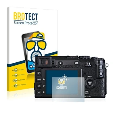 Abbildung von BROTECT Entspiegelungs Schutzfolie für Fujifilm X E1 (2 Stück) Matte Displayschutz Folie, Anti Reflex, Fingerprint
