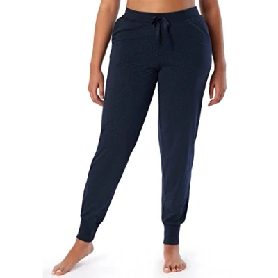 Abbildung von Schiesser Damen Schlafhose lang mit Bündchen Baumwolle Stretch Mix + Relax