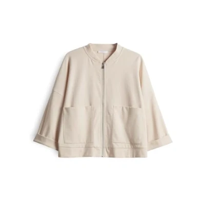 Abbildung von OPUS Gopta Sweatjacke, Damen, Größe: 44, Natural glaze