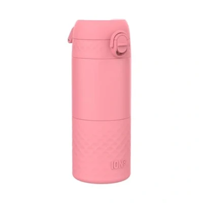 Abbildung von ION8 Auslaufsicherer Isolierter Thermobecher, Dreifachverschluss, Hygienischer Deckel, Leicht zu Reinigen, Perfekt für unterwegs, Vakuumisolierter Edelstahl, Rosenblüte Farbe