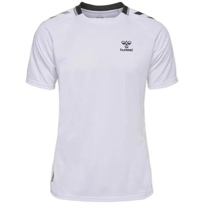 Abbildung von hummel hmlONGRID Poly Jersey S/S, White/Forged Iron, XXL
