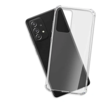 Abbildung von mtb more energy® Case Soft Armor kompatibel mit Samsung Galaxy A72 (SM A725, 6.7&#039;&#039;) verstärkte Ecken Kameraschutz 1,5mm TPU Schutz Hülle Cover Tasche Handyhülle