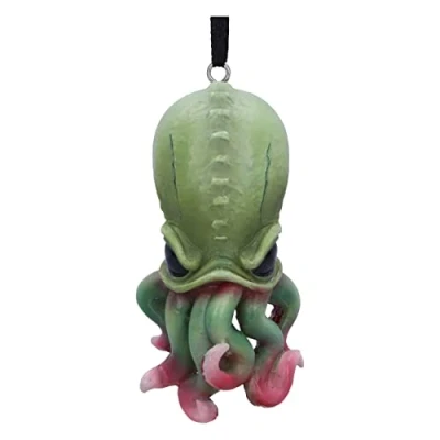 Abbildung von Nemesis Now Cthulhu Hängeornament 7,5 cm, Kunstharz, Hängeornament, gegossen aus feinstem handbemalt