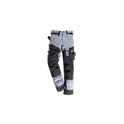 Abbildung von Blåkläder 15001370 Werker Hosen X1500, Grau / Schwarz, C60