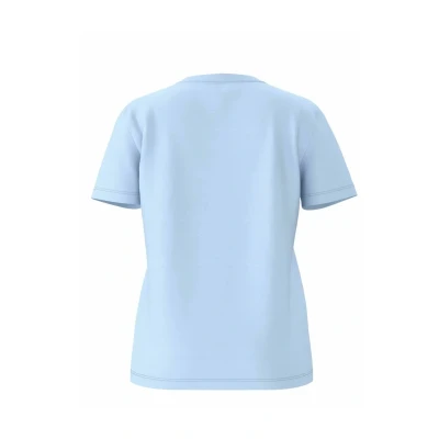 Abbildung von Selected Femme Myessential SS Oneck NOOS Tshirt basic, Damen, Größe: 34, Cashmere blue