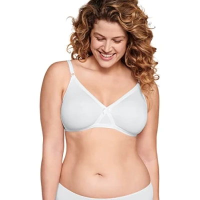 Abbildung von Naturana Damen Moulded Firm Control Soft Cup Bra Alltags BH, Undurchsichtige, Weiß (Weiß), 75B