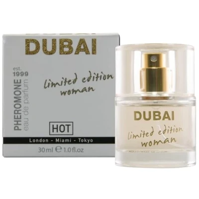 Abbildung von Parfum „DUBAI woman“ mit Pheromonen