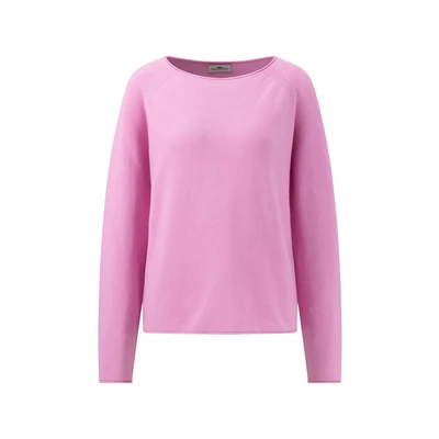 Abbildung von FYNCH HATTON Strickpullover mit Rundhalsausschnitt