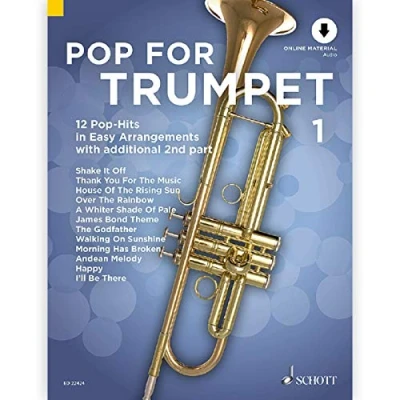 Abbildung von Pop for Trumpet 1: 12 Hits in Easy Arrangements. Band 1. 1 2 Trompeten. (Pop Trumpet, 1)