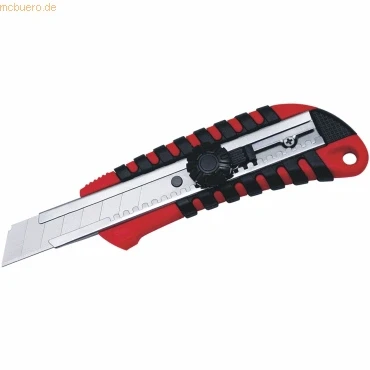 Abbildung von Wedo Cuttermesser Profi Cutter 18mm rot/schwarz