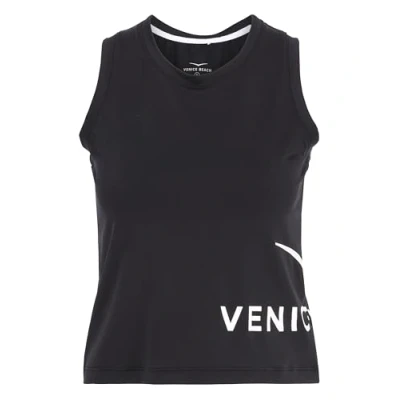 Abbildung von Venice Beach Sport Top mit lockerer Schnittform und Rundhalsausschnitt Yael XXL, Black