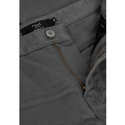 Abbildung von Next Authentic Stretch Jeans Slim Fit, Herren, Größe: 30x29, Charcoal grey