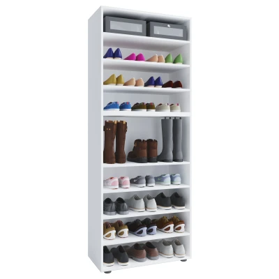 Abbildung von VCM Schuhschrank XXL Holz Großer Schuhregal Lona 9 (1 St)