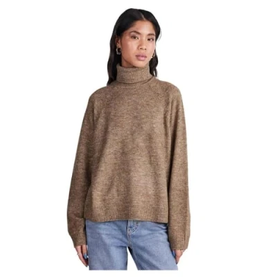 Abbildung von Pieces Juliana Rollneck Strickpullover, Damen, Größe: Small, Fossil
