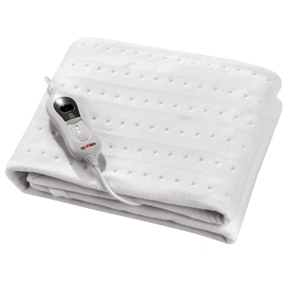 Abbildung von Grafner Wärmeunterbett Polyester 150 x 80 cm elektro Heizdecke Wärmedecke WB10852, Stck, 1 tlg., 1, cm, Fernbedienung mit 3 Temperaturstufen und Beleuchtung, Überhitzungsschutz, Abschaltautomatik, Leistung: 60 Watt
