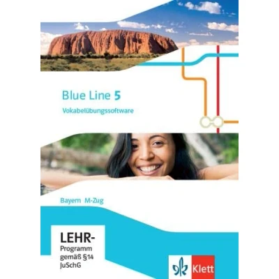 Abbildung von Blue Line 5 M Zug. Ausgabe Bayern: Vokabelübungssoftware CD ROM Klasse 9 (Blue Line. für Bayern ab 2017)