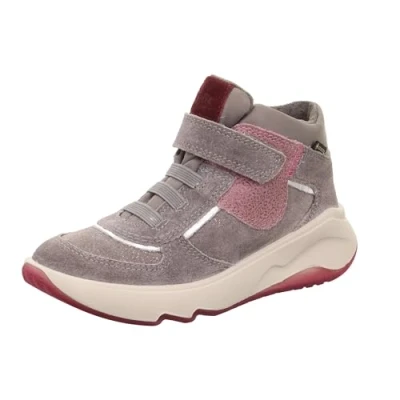 Abbildung von Superfit Melody Sneaker high für Kinder, Größe: 34, Grau/rot Schuhe