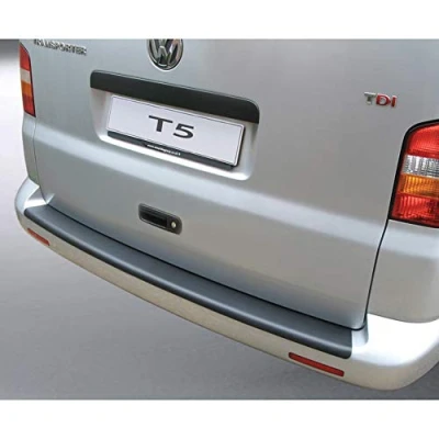 Abbildung von ABS Heckstoßstangenschutz kompatibel mit Volkswagen Transporter T5 2003 2012 Schwarz
