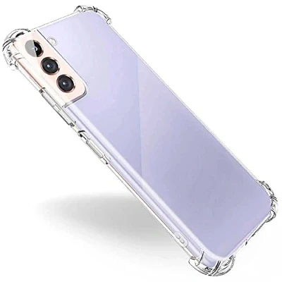 Abbildung von OcioDual TPU Schutzhülle Kompatibel mit Samsung Galaxy S21 Plus/5G Gerundete Kanten Case Hülle Tasche Antishock Bumper